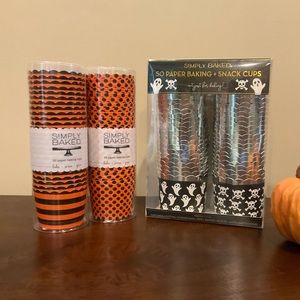 3 New Packages of  Baking Cups - Halloween 👻